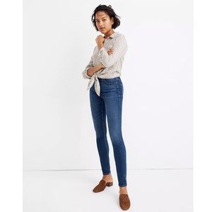 Madewell Tall Curvy High-Rise Skinny Jeans in Hayes Wash 29T